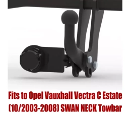 Swan Neck Tow Bar For VAUXHALL Vectra C Estate (2003-2008) O-225