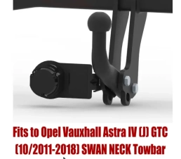 Swan Neck Tow Bar For VAUXHALL Astra IV J GTC (2011-2018) O-103