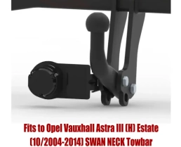 Swan Neck Tow Bar For VAUXHALL Astra III H Estate (2004-2014) O-140