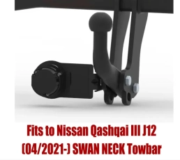 Swan Neck Tow Bar For NISSAN Qashqai III J12 (2021-) N-113