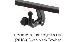 Swan Neck Tow Bar For Mini Countryman F60 2WD (2016-) M-284