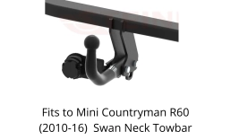 Swan Neck Tow Bar For Mini Countryman R60 (5D) 2WD (R60) (2010-16) M-280