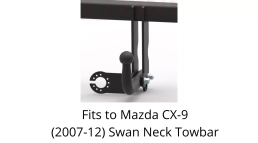 Swan Neck Tow Bar For Mazda CX-9 (american version) (2007-12) M-034