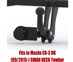 Swan Neck Tow Bar For MAZDA CX-3 DK (2015-) M-036