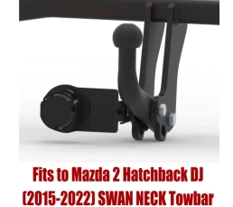 Swan Neck Tow Bar For MAZDA 2 DJ Hatchback (2015-2022) M-046