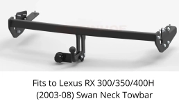 Swan Neck Tow Bar For Lexus RX 300/350/400H (2003-08) L-161