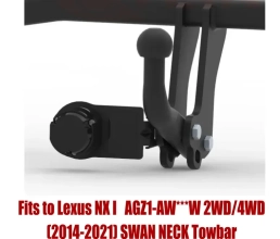 Swan Neck Tow Bar For LEXUS NX I 2WD/4WD (2014-2021) L-173