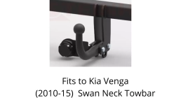 Swan Neck Tow Bar For Kia Venga 3D&5D (2009-19) K-047
