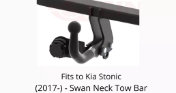Swan Neck Tow Bar For Kia Stonic (2017-2020) K-075