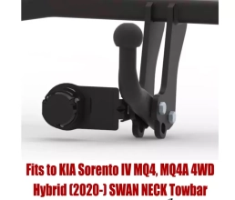 Swan Neck Tow Bar For KIA Sorento IV M(Q4,MQ4A) (Hybrid) (4WD) (2020-) K-091