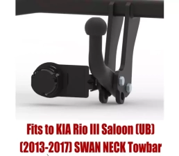 Swan Neck Tow Bar For KIA Rio III Saloon (UB) (2013-2017) K-049