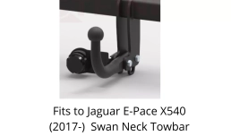 Swan Neck Tow Bar For Jaguar E-Pace (X540) (2017-) J-012