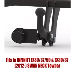 Swan Neck Tow Bar For Infiniti EX & FX & QX70 (2012-) I-026