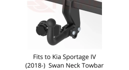 Swan Neck Tow Bar For Kia Sportage IV Facelift inc. GT line (2WD/4WD)(2018-21) k-083