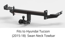 Swan Neck Tow Bar For Hyundai Tucson (2WD/4WD)2015-18 H-280