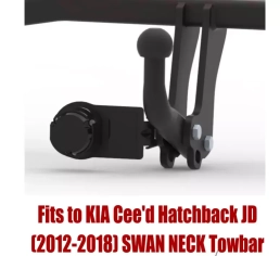 Swan Neck Tow Bar For KIA Cee'd Hatchback (JD) (2012-2018) K-055