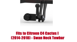 Swan Neck Tow Bar For Citroen C4 Cactus I (2014-2018) C-051