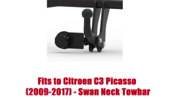 Swan Neck Tow Bar For Citroen C3 Picasso (2009-2017) C-012