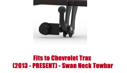 Swan Neck Tow Bar For Chevrolet Trax SUV (2013-2019 ) O-165