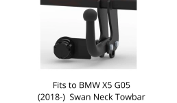 Swan Neck Tow Bar For BMW X5 SUV G05 F95 (2018-) B-088