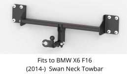 Swan Neck Tow Bar For BMW X6 F16 (2014-2019) B-060