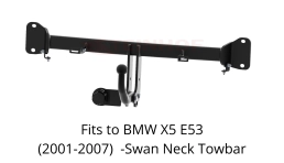 Swan Neck Tow Bar For BMW X5 SUV E53 (2000-07) B-070