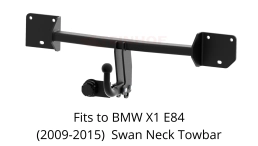 Swan Neck Tow Bar For BMW X1 E84 (2009-15) B-053