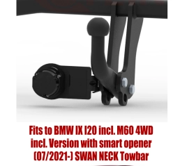 Swan Neck Tow Bar For BMW IX (I20) 4WD (2021-) B-102
