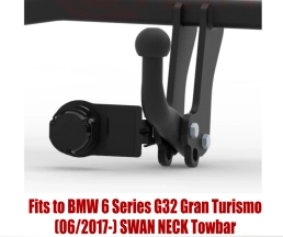 Swan Neck Tow Bar For BMW 6 Series G32 GT (2017-) B-082