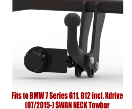 Swan Neck Tow Bar For BMW 7 Series G11/G12 (2015-) B-082