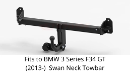 Swan Neck Tow Bar For BMW 3 Series GT F34 (2013-2020) B-084