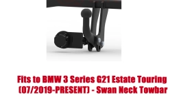 Swan Neck Tow Bar For BMW 3 Series G21 Estate (Touring) (2019-PRESENT) B-090