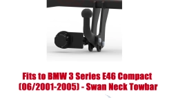 Swan Neck Tow Bar For BMW 3 Series E46 Compact (2001-2005) B-068