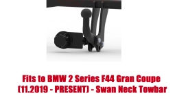 Swan Neck Tow Bar For BMW 2 F44 Gran Coupe (2019 - PRESENT) B-096