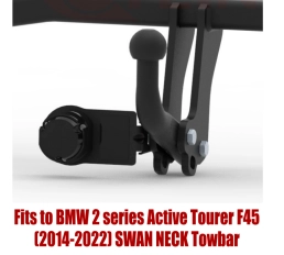 Swan Neck Tow Bar For BMW 2 F45 Active Tourer (2014-2022) B-080