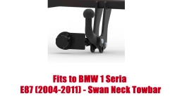 Swan Neck Tow Bar For BMW 1 E87 Hatchback (2004-2011) B-045