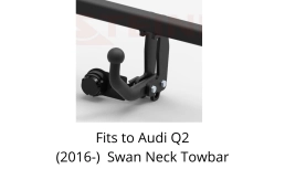 Swan Neck Tow Bar For Audi Q2 (GAB) (2016-) A-059