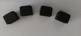Replacement END CAPS for square bars (4pcs)