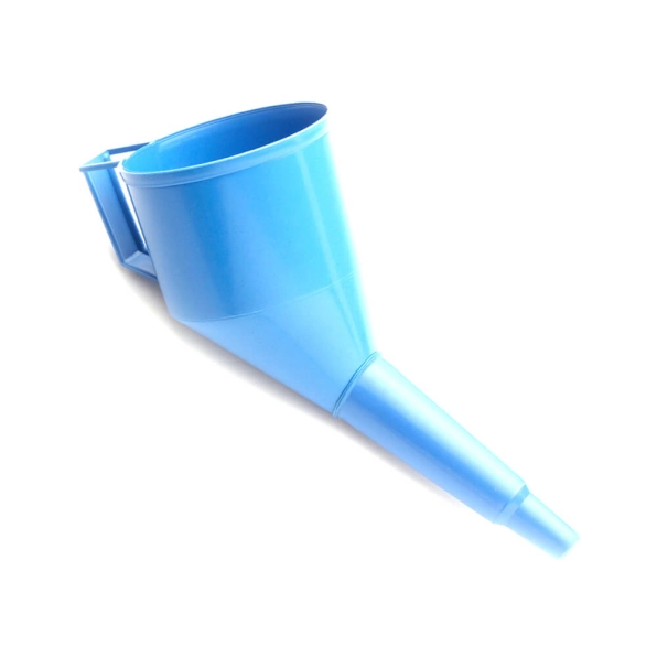 Angled funnel
