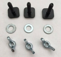 T Track Fixing T-Bolts Ski Cycle Adapter Rack x 3psc (20mm x 20mm x 28mm)
