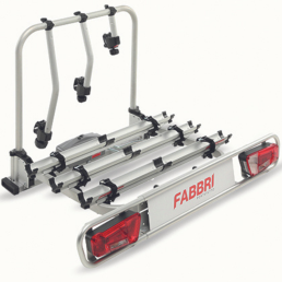Premium Bike Carrier Rack FABBRI DELUXE 4 Bikes 