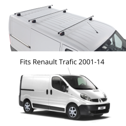 FABBRI VAN ROOF RACK- Set of 3- AL8100/5600