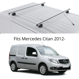 FABBRI VAN ROOF RACK- Pair Of- AL3600/2900