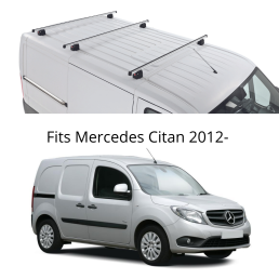 FABBRI VAN ROOF RACKs- Set of 3- AL3600/5100