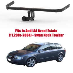 Swan Neck Tow Bar For Audi A4 Avant Estate (incl. Quattro) (2001-2004) A-080