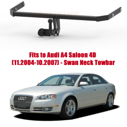Swan Neck Tow Bar For Audi A4 Saloon 4D (incl. Quattro) (2004-2007) A-076