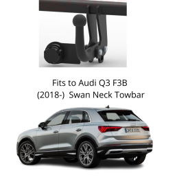 Swan Neck Tow Bar For Audi Q3 (F3B) (incl. AdBlue) (incl. S-Line) (2018-) A-117