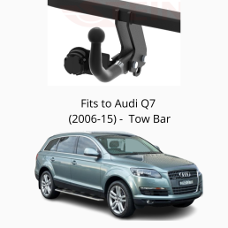 Swan Neck Tow Bar For Audi Q7 excl.panoramic top (2006-2015) A-092