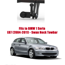Swan Neck Tow Bar For BMW 1 E87 Hatchback (2004-2011) B-045