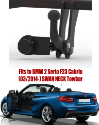 Swan Neck Tow Bar For BMW 2 Seria (F23) Cabrio (2014-) B-100